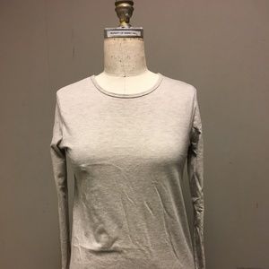 Oak and Fort Basic Long Sleeve Top XS